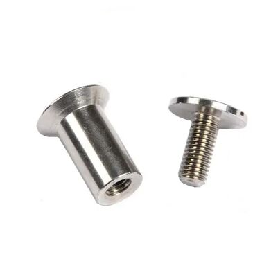 Custom Precision Stainless Steel Parts CNC Machining Non-Standard Screws-Drilling & Broaching