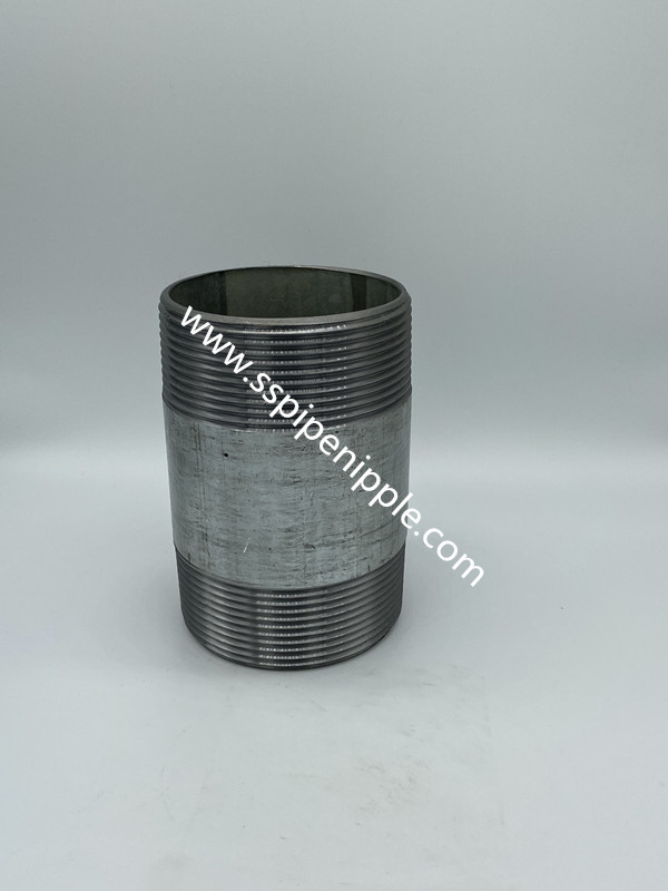 Seamless Barrel Pipe Nipples Q235 Q195 Erw Carbon Steel Pipe Fitting